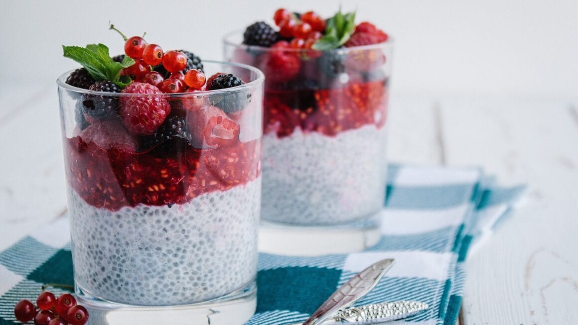 Raspberry Chia Seed Pudding